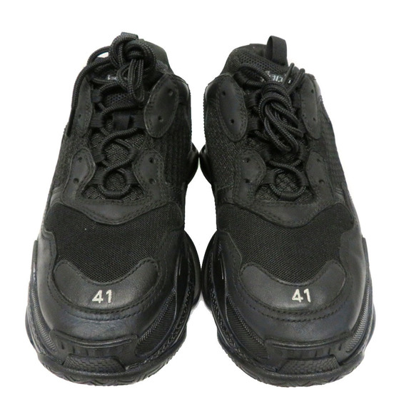 Balenciaga Triple Streetwear Black Sneakers - Picture 1 of 6